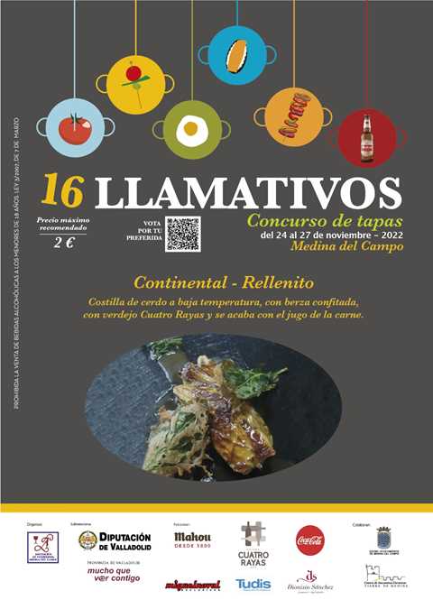 2º Tapa Llamativos 2022 - Restaurante Continental - Rellenito